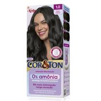 Coloração Niely Cor&Ton 0% Amônia 1.0 - Preto Intenso