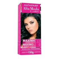 Coloração Nº 1.11 Ouro Negro Preto Azulado Alta Moda Coloração Nº 1.11 Ouro Negro Preto Azulado Alta Moda