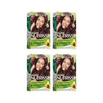 Coloraçao Nutrisse 366 Acaju Purpura-Kit C/4Un