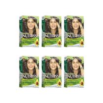 Coloraçao Nutrisse 40 Castanho-Kit C/6Un