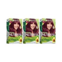 Coloraçao Nutrisse 46 Castanho Vermelho-Kit C/3Un