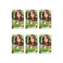 Coloraçao Nutrisse 53 Castanho Claro Dourado-Kit C/6Un