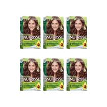 Coloraçao Nutrisse 57 Castanho Claro Dourado Acaju-Kit C/6Un