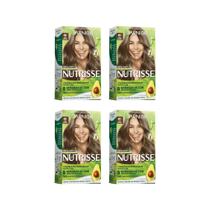 Coloraçao Nutrisse 61 Louro Cinza Escuro-Kit C/4Un