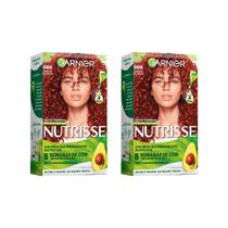 Coloraçao Nutrisse 666 Louro Escuro Vemelho Muito Int - 2un