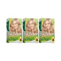 Coloraçao Nutrisse 81 Louro Claro Acinzentado-Kit C/3Un