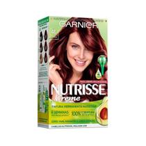 Coloração Nutrisse Borgonha 46 Castanho Vermelho - Garnier Coloração Nutrisse Borgonha 46 Castanho Vermelho - Garnier