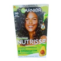 Coloração Nutrisse Café Azulado 210 Preto Azulado Garnier
