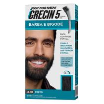 Coloração para Barba e Bigode Grecin 5 - Preto
