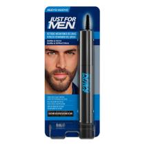 Coloração para Barba e Sobrancelha Grecin Just For Men 1 Day Cor Castanho Escuro Preto 9ml Coloração para Barba e Sobrancelha Grecin Just For Men 1 Day Cor Castanho Escuro Preto 9ml