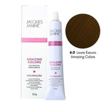 Coloração Permanente Jacques Janine 6.0 Louro Escuro 50g