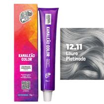 Coloração Permanente Loiro Platinado 12.11 - Kamaleão Color