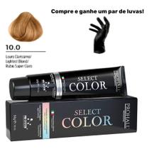 Coloração Permanente Select Color Nº10.0 Louro Claríssimo Prohall 50g Coloração Permanente Select Color Nº10.0 Louro Claríssimo Prohall 50g