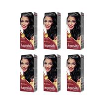 Coloraçao Probelle Burguesinha 1.0 Preto Intenso - Kit C/6Un Coloraçao Probelle Burguesinha 1.0 Preto Intenso - Kit C/6Un