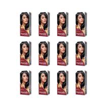 Coloraçao Probelle Burguesinha 1.11 Preto ulado-Kit C/12Un