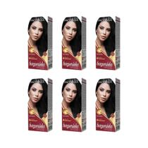 Coloraçao Probelle Burguesinha 2.0 Preto - Kit Com 6Un