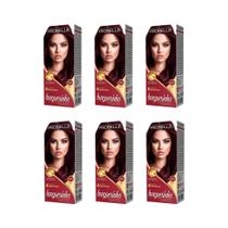Coloraçao Probelle Burguesinha 5.5 Acaju Kit C/ 6un