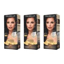 Coloraçao Probelle Perfeita 50G 1.0 Preto Intenso - 3Un