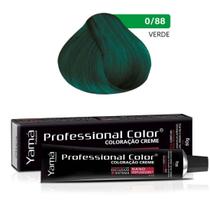 Coloração Professional Color 0/88 Mix Verde 60g - Yamá