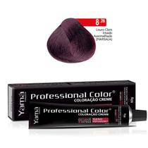 Coloração Professional Color 8.26 Louro Claro Irisado Avermelhado Marsala 60g - Yamá Coloração Professional Color 8.26 Louro Claro Irisado Avermelhado Marsala 60g - Yamá