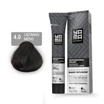 Coloração Professional Yamá Nano Infusion 4.0 Castanho Médio Coloração Professional Yamá Nano Infusion 4.0 Castanho Médio