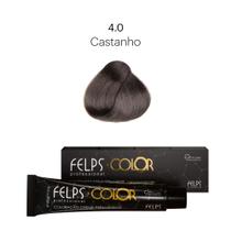 Coloração Profissional Felps Color Castanho 4.0 (Base) - 60g Coloração Profissional Felps Color Castanho 4.0 (Base) - 60g