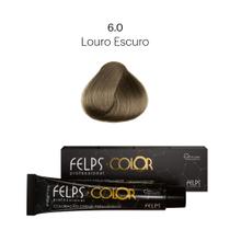 Coloração Profissional Felps Color Loiro Escuro 6.0 (Base) - 60g