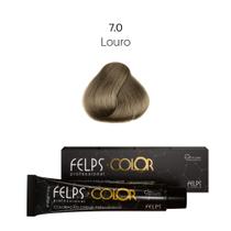 Coloração Profissional Felps Color Louro 7.0 (Base) - 60g
