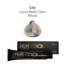 Coloração Profissional Felps Color Louro Muito Claro Pérola 9.89 - 60g Coloração Profissional Felps Color Louro Muito Claro Pérola 9.89 - 60g