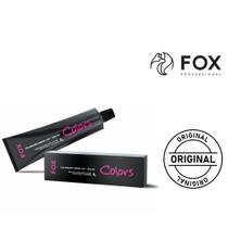 Coloração profissional fox colors 6.71 louro escuro intenso marrom acinzentado - Fox Cosméticos