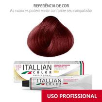 Coloração Profissional Louro Vermelho Fogo 7.66 (766) Itallian Color 60g - Itallian Hairtech