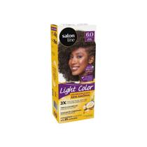 Coloração Salon Line Light Color Profissional 6.0 Louro Escuro