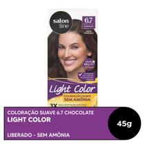 Coloração Salon Line Light Color Profissional 6.7 Chocolate