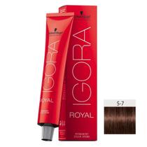 Coloração Schwarzkopf Igora 5-7 Castanho Claro Cobre
