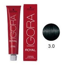 Coloração schwarzkopf igora royal 3.0 castanho escuro - 60g