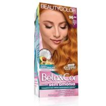 Coloração sem Amônia 96.44 Ruivo Natural Claro Bela&Cor Coloração sem Amônia 96.44 Ruivo Natural Claro Bela&Cor