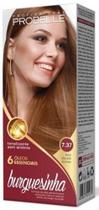 Coloração sem amônia burguesinha 7.37 louro dourado marrom 50g - probelle