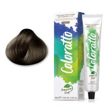 Coloração Sem Amônia Coloratto Itallian 60g Profissional NOME:6.1 Louro Escuro Cinza