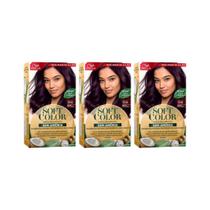 Coloraçao Soft Color 366 Borbeaux-Kit C/3Un