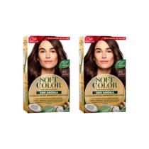 Coloraçao Soft Color 415 Cappuccino - Kit C/2Un