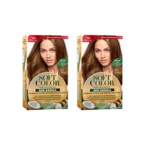 Coloraçao Soft Color 63 Castanho Dourado - Kit C/2Un