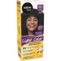 Coloração Suave Light Color 3.0 Castanho Escuro Salon Line