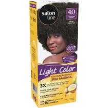 Coloração Suave Light Color 4.0 Castanho Médio Salon Line