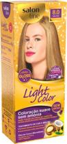 Coloração suave Light Color 8.0 Louro Claro Salon Line