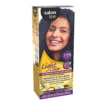 Coloração suave salon line light color 1.110 preto azulado intenso Coloração suave salon line light color 1.110 preto azulado intenso