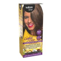 Coloração suave salon line light color 6.0 louro escuro Coloração suave salon line light color 6.0 louro escuro