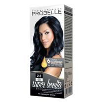 Coloração Super Bonita 2.8 Preto Azulado Pérola 50g - Probelle - Probelle Profissional