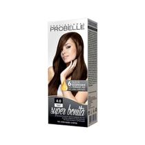 Coloração Super Bonita 4.0 Castanho Médio 50g - Probelle - Probelle Profissional Coloração Super Bonita 4.0 Castanho Médio 50g - Probelle - Probelle Profissional