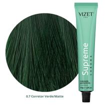 Coloração Supreme Chroma 0.7 Corretor Verde/Matte 50gr Vizet Coloração Supreme Chroma 0.7 Corretor Verde/Matte 50gr Vizet