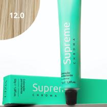 Coloração Supreme Chroma 12.0 Loiro Claríssimo 50gr Vizet